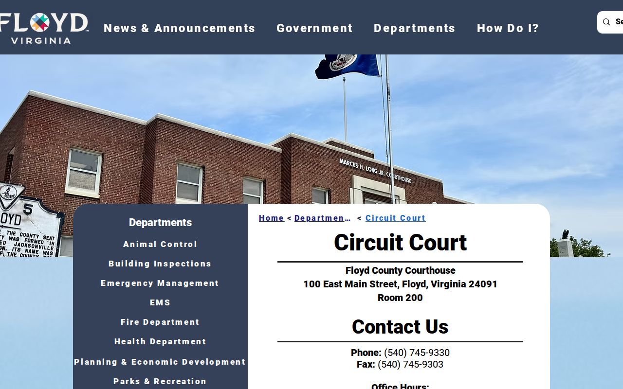 Floyd County arrest warrant records: Floyd Circuit Court information