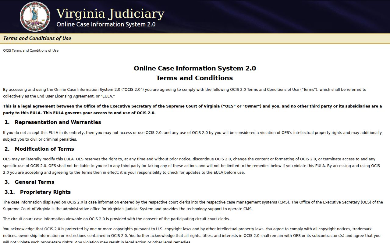 Floyd County warrant records: Virginia statewide criminal and traffic case search